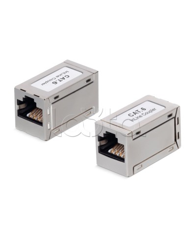Проходной адаптер RJ45-RJ45 Cabeus (CA-8P8C-C6-SH) в Рубцовске Коннекторы Pintop.ru