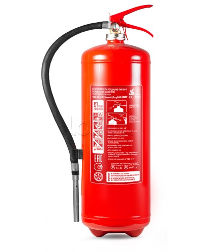 Огнетушитель ПОЖТЕХНИКА ОВП-10(з) МИГ летний (ФторПАВ) в Рубцовске Огнетушители Pintop.ru