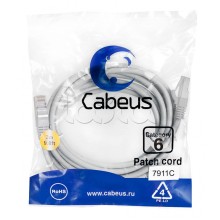 Патч-корд Cabeus PC-FTP-RJ45-CAT.6-3M-LSZH
