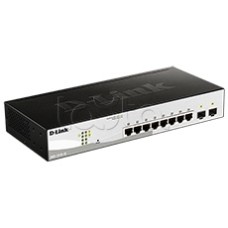 Коммутатор настраиваемый 10-портовый D-Link DGS-1210-10/F1A