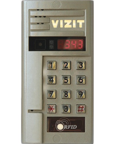 Блок вызова домофона Vizit БВД-343RCPL в Рубцовске Блоки вызова многоабонентные Pintop.ru
