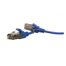 Патч-корд S/FTP Hyperline (PC-LPT-SFTP-RJ45-RJ45-C6-5M-LSZH-BL)