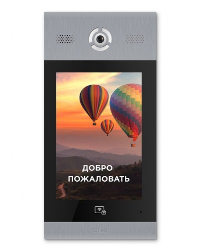 Видеопанель вызывная BAS-IP AA-14FB SILVER в Рубцовске Вызывные видеопанели малоабонентные Pintop.ru