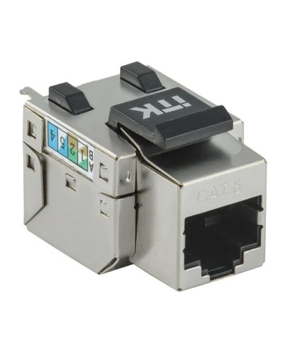 Модуль Keystone Jack кат. 6 FTP 110 IDC 90 град. розет. ITK CS1-1C06F-11 в Рубцовске Модули Keystone Pintop.ru