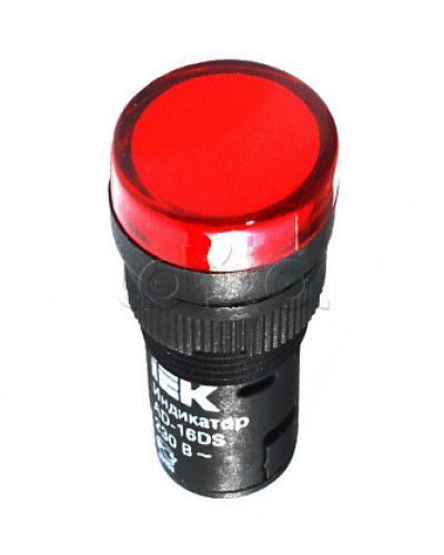 Лампа AD16DS LED матрица d16мм красный 230В AC IEK (BLS10-ADDS-230-K04-16) в Рубцовске Источники света(Лампы) Pintop.ru