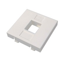 Адаптер Mosaic 45 х 45 мм для модуля Keystone, 1 порт, белый Datarex DR-5301