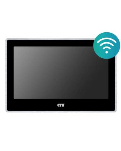 Монитор видеодомофона CTV-M5702NG черный в Рубцовске Абонентские видеоустройства Pintop.ru