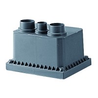 Колодец переходной смотровой 225x175x145 с крышкой для двустенных труб DKC (025001)