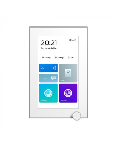 IP-видеомонитор BAS-IP AZ-07LL WHITE в Рубцовске Абонентские видеоустройства Pintop.ru