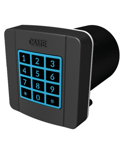 Клавиатура кодонаборная накладная, 12 кнопок, синяя подсветка Came 806SL-0150 в Рубцовске Запчасти для шлагбаумов и автоматики Pintop.ru