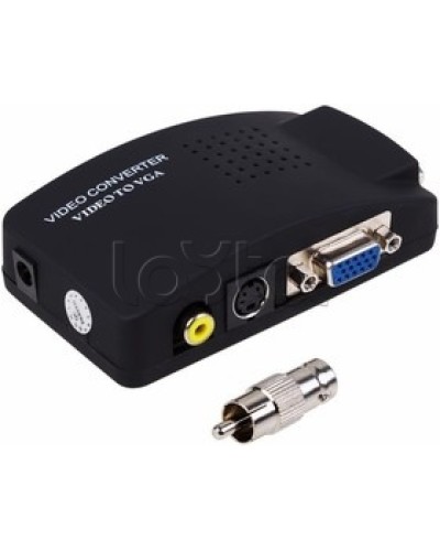 Конвертер BNC\RCA + S-video на VGA REXANT 17-6932 в Рубцовске Медиаконвертеры Pintop.ru