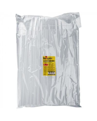 Клей Navigator 93 246 NEM-Ks01-11-200-H12 (стержень, 11 мм*200 мм, 12 шт) в Рубцовске Аксессуары для кабель-канала Pintop.ru