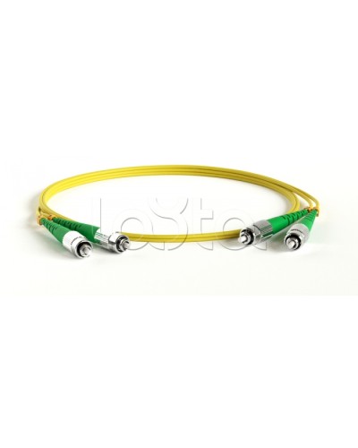 Патч-корд волоконно-оптический Hyperline FC-D2-9-FC/AR-LC/AR-H-1M-LSZH-YL в Рубцовске Патч-корды оптические Pintop.ru