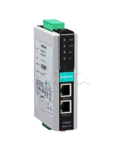 Преобразователь 1-портовый Modbus-RTU/ASCII (RS-232/422/485) в Modbus/TCP MGate MB3170I-T в Рубцовске Дополнительное оборудование для ОПС Pintop.ru