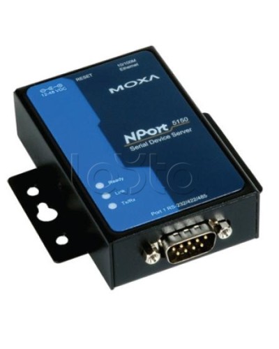 Сервер 1-портовый RS-232/422/485 в Ethernet Moxa Nport 5150 в Рубцовске Дополнительное оборудование для ОПС Pintop.ru