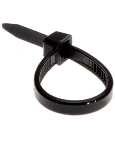 Хомут-стяжка нейлоновый 2.5х100 мм чёрный (100шт/уп) REXANT 07-0101 в Рубцовске Стяжки-хомуты Pintop.ru