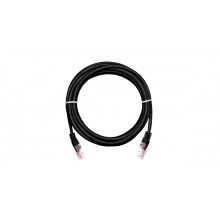 Патч-корд NETLAN EC-PC4UD55B-BC-PVC-030-BK-10
