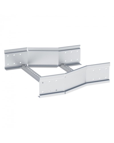 Переходник по ширине центральный лестничный усиленный 150х900х600 мм (2 мм) HDZ EKF (wcltp150x900x600-2-HDZ) в Рубцовске Аксессуары для лотков Pintop.ru