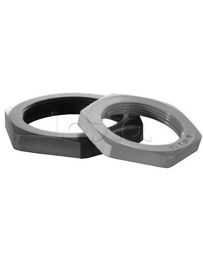 Гайка М63х1,5, полиамид, цвет черный DKC PAGM63N в Рубцовске Крепеж Pintop.ru