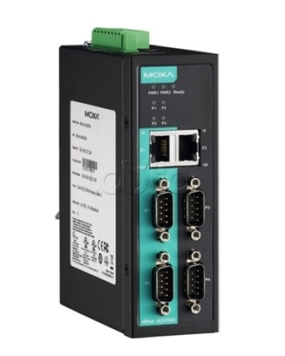 Сервер 4-портовый RS-232/422/485 в Ethernet Moxa NPort IA-5450A-T в Рубцовске Дополнительное оборудование для ОПС Pintop.ru