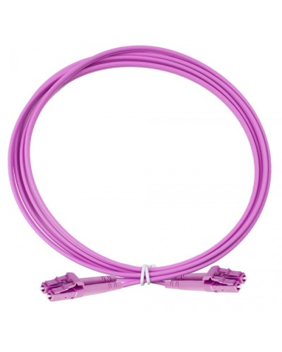 Оптический коммутационный шнур дуплексный, OM4, 2х50/125, LC-LC, 7 м Eurolan (41F-40-LC-LC-07) в Рубцовске Патч-корды и пигтейлы Pintop.ru