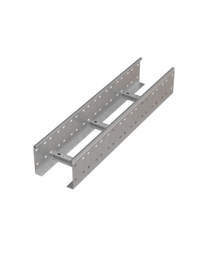 Лоток лестничный 150х200х1,2 L2500 мм HD N КМ-профиль (LL150-200-1.2-2500 HD N) в Рубцовске Кабельные лотки Pintop.ru