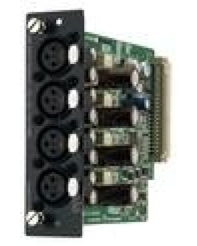 Модуль 4-канальный микрофон/линия входов TOA D-2000AD1 в Рубцовске Системы оповещения и трансляции TOA Pintop.ru