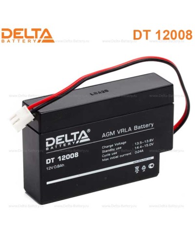 Аккумулятор свинцово-кислотный Delta DT 12008 Т13 в Рубцовске Электротехническое оборудование Pintop.ru