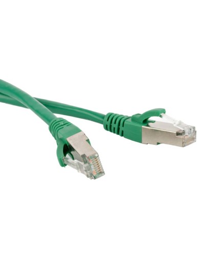 Патч-корд F/UTP Hyperline PC-LPM-STP-RJ45-RJ45-C6-5M-LSZH-GN в Рубцовске Патчкорды (медные) Pintop.ru