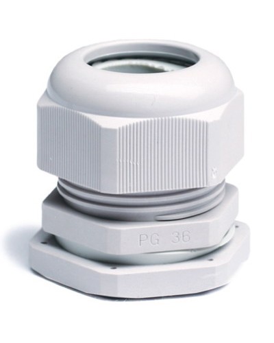 Зажим кабельный с контргайкой, IP68, PG21, д.13 - 18 мм DKC 53000 в Рубцовске Клеммные колодки Pintop.ru