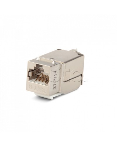 Вставка формата Keystone Jack Hyperline (KJ9-8P8C-C6-90-SH-F) в Рубцовске Кроссы оптические Pintop.ru