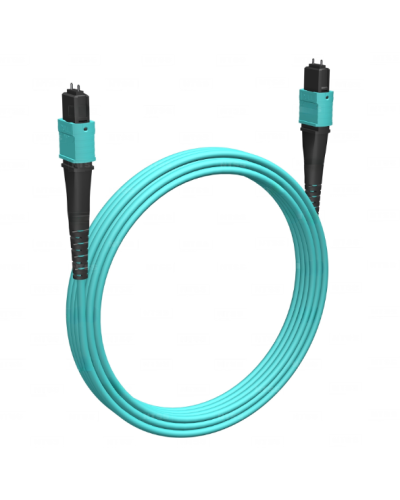 Кабельная сборка MPO(M) -MPO(M)-8 волокон 50/125 OM3, 5 m Cabeus (FOP-50-OM3-8-MPO(M)-8-MPO(M)-B-5m) в Рубцовске Кабельные сборки (оптические) Pintop.ru