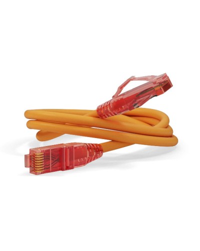 Патч-корд U/UTP Hyperline PC-LPM-UTP-RJ45-RJ45-C5e-5M-LSZH-OR в Рубцовске Патчкорды (медные) Pintop.ru