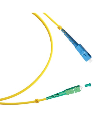Шнур оптический Cabeus FOP(s)-9-SC/APC-SC/UPC-1m в Рубцовске Патч-корды оптические Pintop.ru