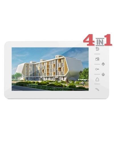 Монитор цветного видеодомофона Tantos Prime HD (White) в Рубцовске Абонентские видеоустройства Pintop.ru