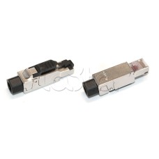 Разъем RJ-45 (8P8C) под витую пару Hyperline PLUF-8P8C-S-C6-SH