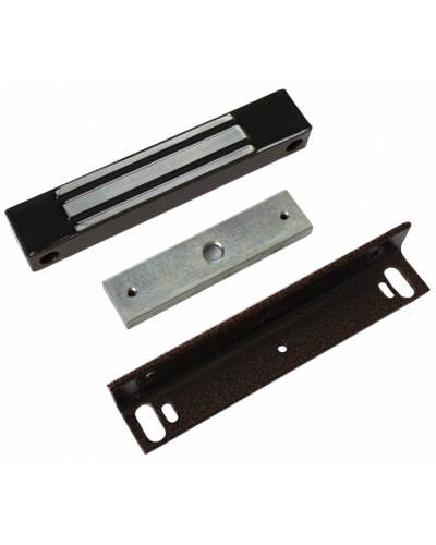 Замок электромагнитный влагозащищенный AccordTec ML-350N KB-2 с уголком (коричневый) в Рубцовске Электромагнитные замки Pintop.ru