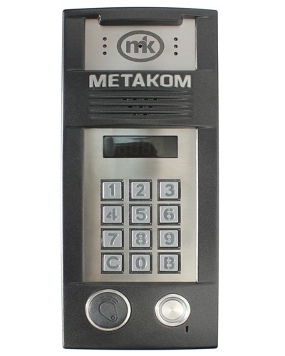 Блок вызова Метаком MК2018-TMRFV в Рубцовске Блоки вызова многоабонентные Pintop.ru