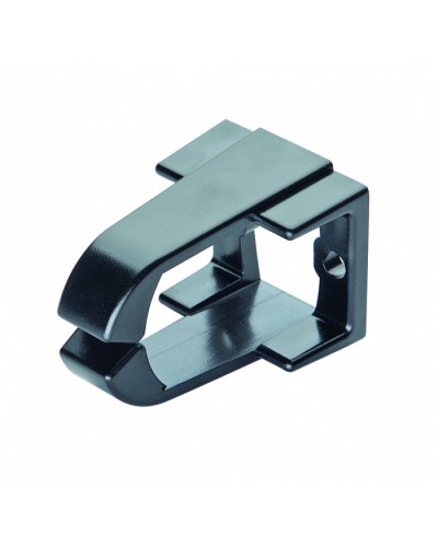 Кольцо пластик, 43 x 65 x 43 мм, черный Eurolan (60A-19-02BL) в Рубцовске Аксессуары для стоек и шкафов Pintop.ru