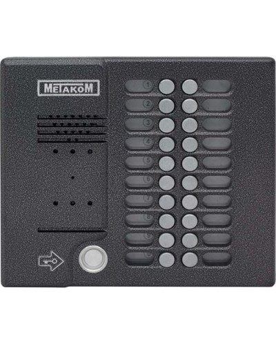 Блок вызова домофона Метаком MK20.2-TM4EVN в Рубцовске Вызывные видеопанели малоабонентные Pintop.ru