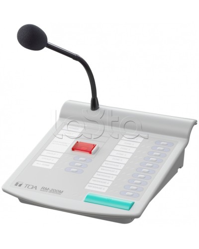 Панель микрофонная TOА RM-200M S в Рубцовске Системы оповещения и трансляции TOA Pintop.ru