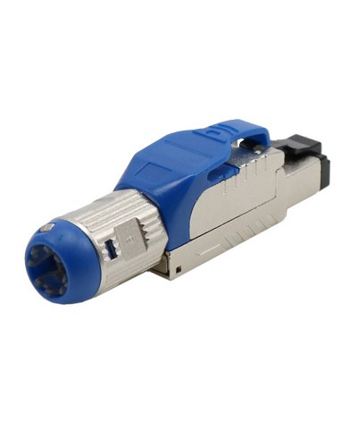 Разъем полевой оконцовки RJ-45 8P8C Hyperline PLUE-8P8C-S-C8-SH-BL в Рубцовске Коннекторы и разъемы Pintop.ru