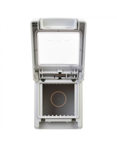 Коробка для настенного монтажа Avanti, IP55, серая, 2 модуля DKC (4403932) в Рубцовске Распределительные коробки Pintop.ru