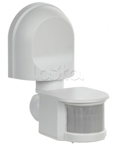 Датчик движения ДД-008 1100Вт 180град 12м IP44 белый IEK (LDD10-008-1100-001) в Рубцовске Дополнительное оборудование для ОПС Pintop.ru