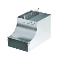 Угол CSSS 90 вертикальный внутр. переходник левый. осн.100 H100 горячеоцинкованный DKC 37072KHDZ