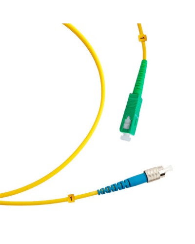 Шнур оптический simplex SC/APC-FC/UPC 9/125 sm 3м LSZH Cabeus FOP(s)-9-SC/APC-FC/UPC-3m в Рубцовске Патч-корды оптические Pintop.ru