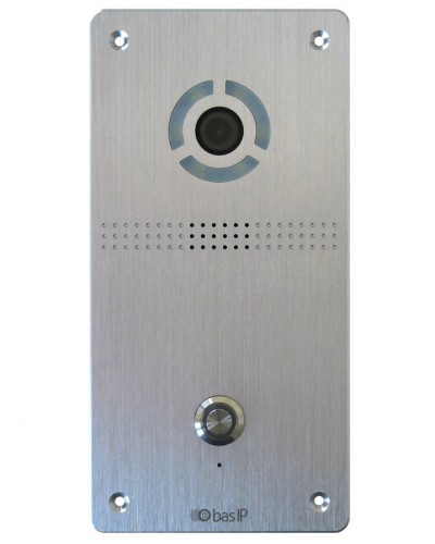 Панель вызывная BAS-IP AV-04FD SILVER в Рубцовске Вызывные IP панели Pintop.ru