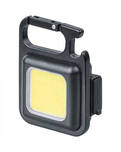 Фонарь Navigator 93 820 NPT-KC09-ACCU брелок алюм.1COB,5Вт li-pol 0,4Ач в Рубцовске Светильники Pintop.ru