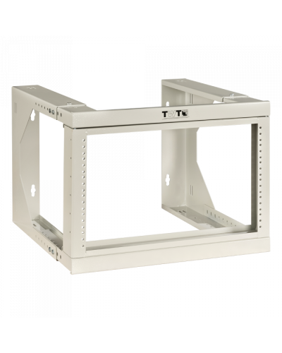 Рама настенная 19, с регулируемой глубиной 461-664 мм, 6U, серая TWT (TWT-FRWAJ-6U-GY) в Рубцовске Аксессуары для стоек и шкафов Pintop.ru