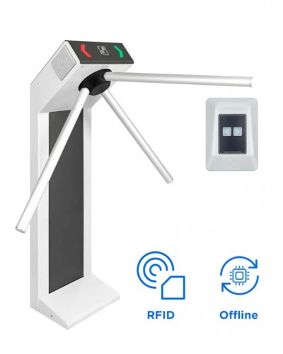 CARDDEX Комплект компактной автономной проходной STR-01AEC в Рубцовске Турникеты Pintop.ru